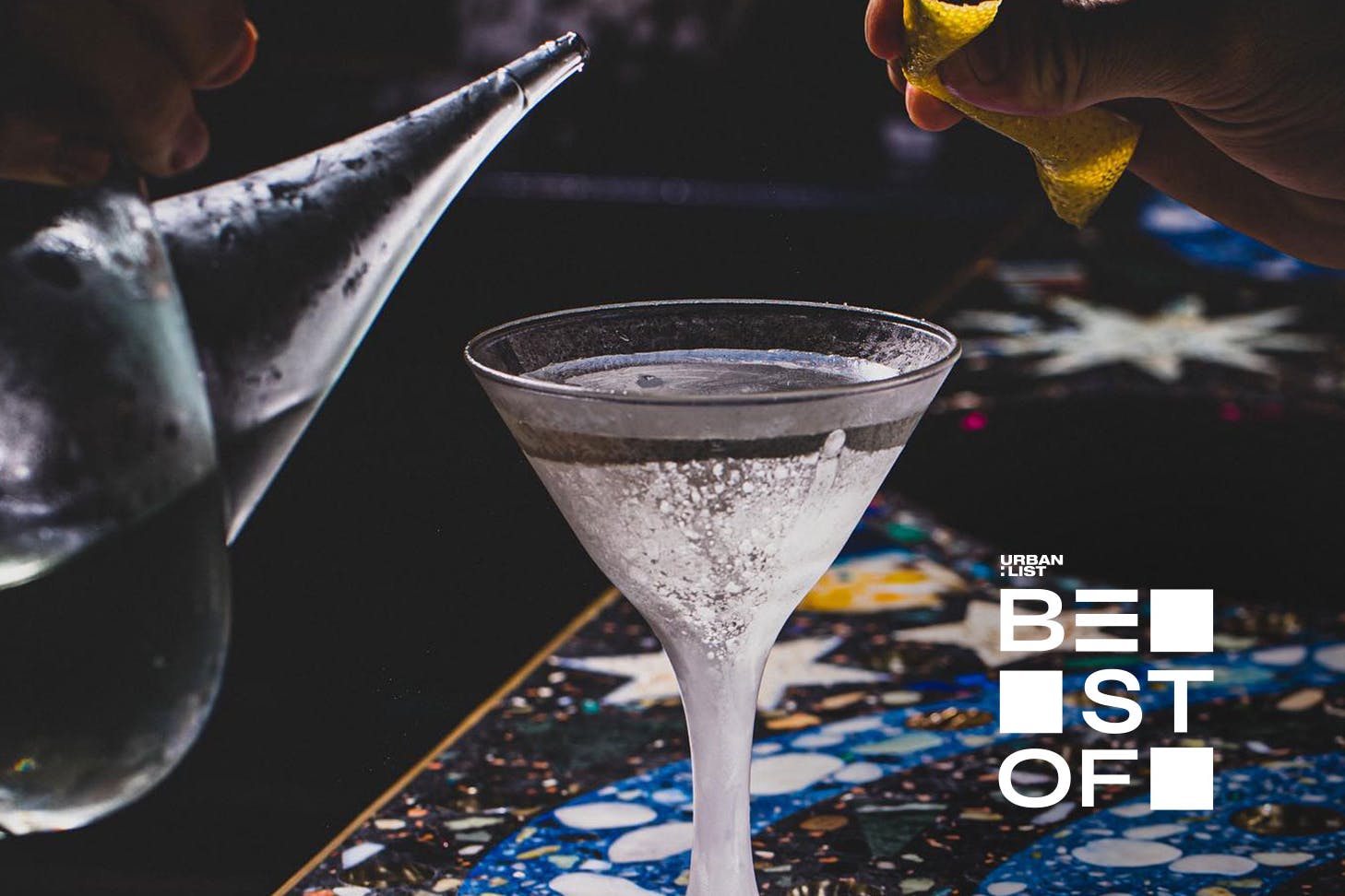 The Bar Planet martini, one of the best martinis in Sydney